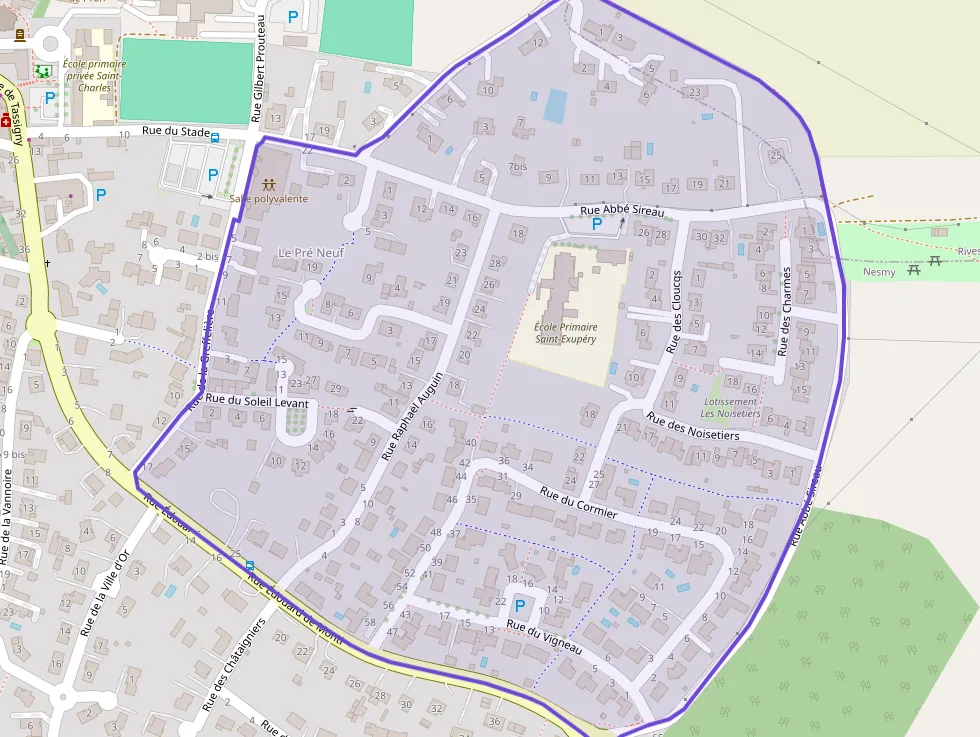 Maison 84 m² quatre pièces à vendre à Nesmy