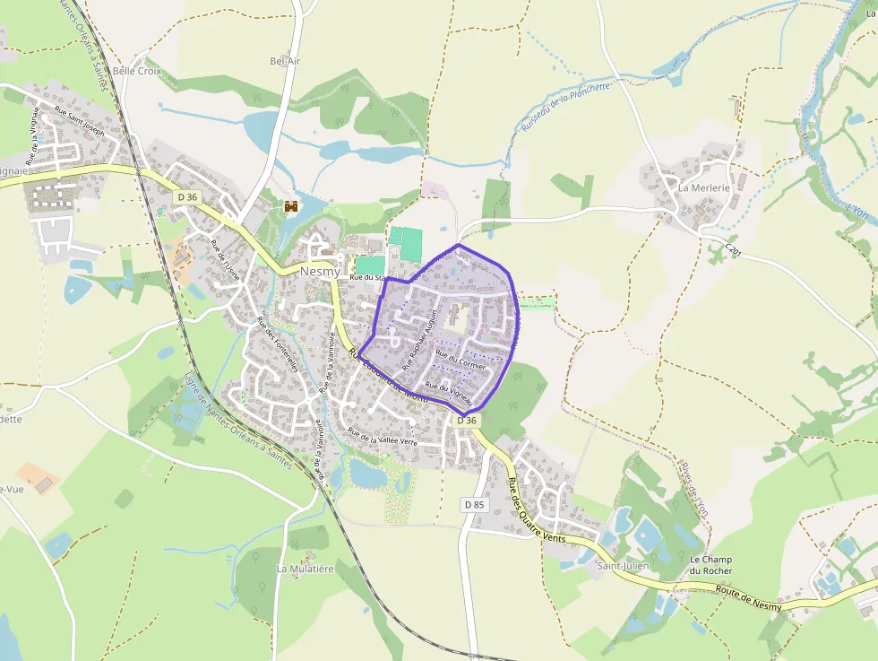 Maison 84 m² quatre pièces à vendre à Nesmy