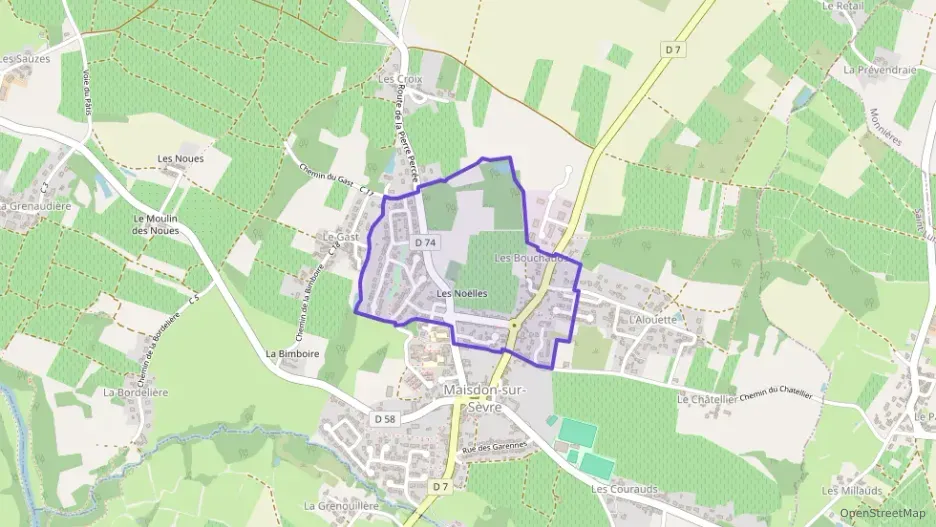 Maison 73 m² quatre pièces à vendre à Maisdon-sur-Sèvre