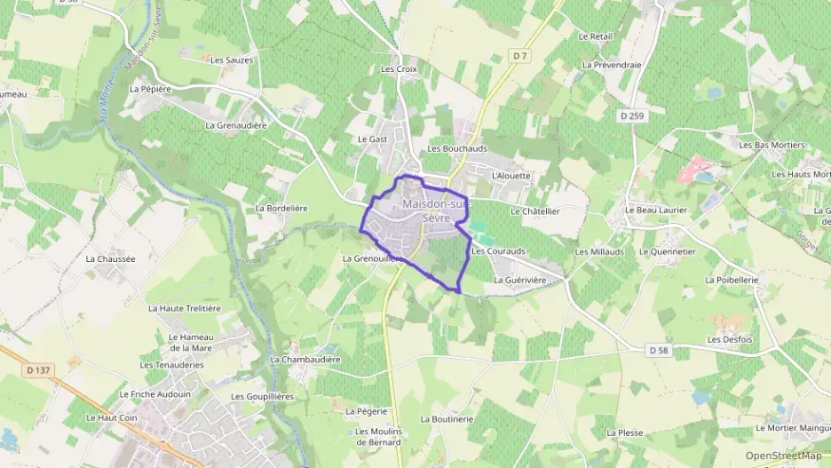 Maison 61 m² trois pièces à vendre à Maisdon-sur-Sèvre