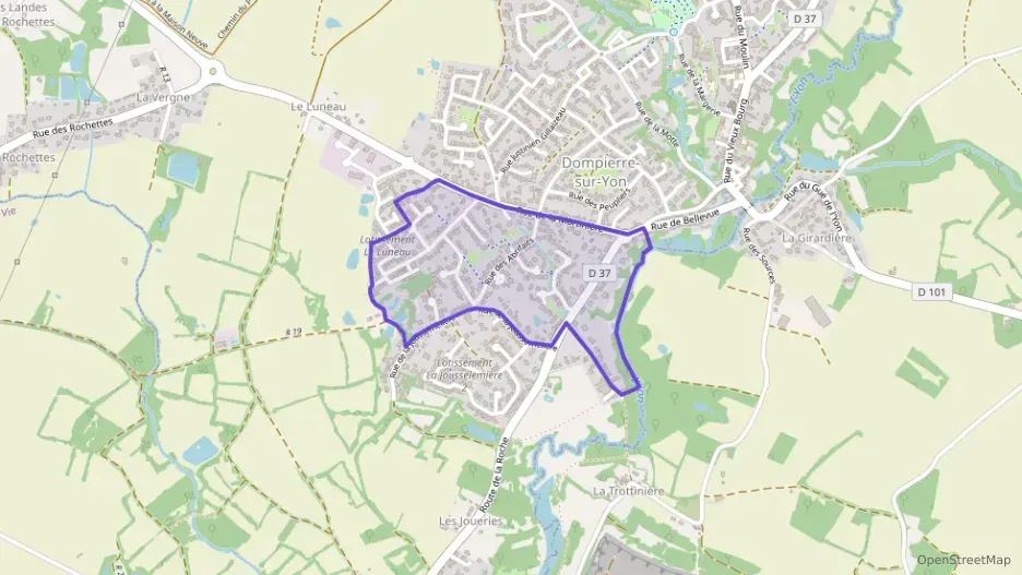 Maison 100 m² cinq pièces à vendre à Dompierre-sur-Yon