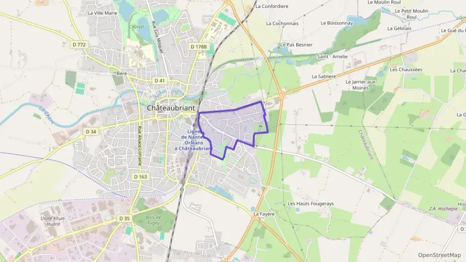 Maison 67 m² trois pièces à vendre à Châteaubriant