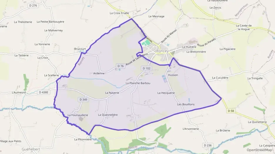 Maison 110 m² quatre pièces à vendre à Roncey