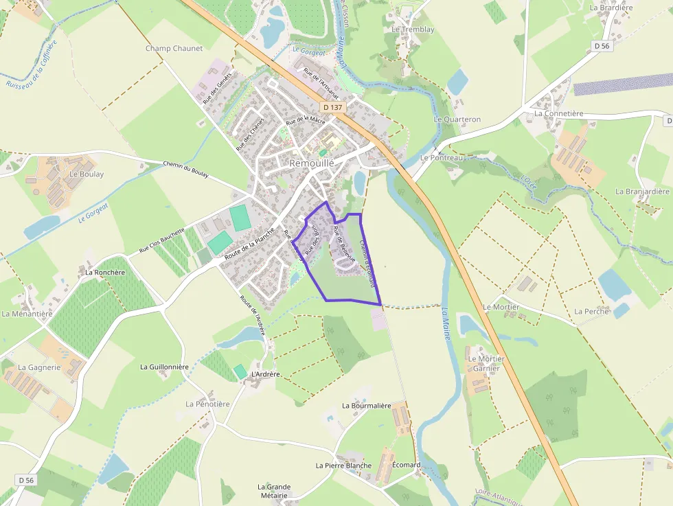 Maison 62 m² trois pièces à vendre à Remouillé