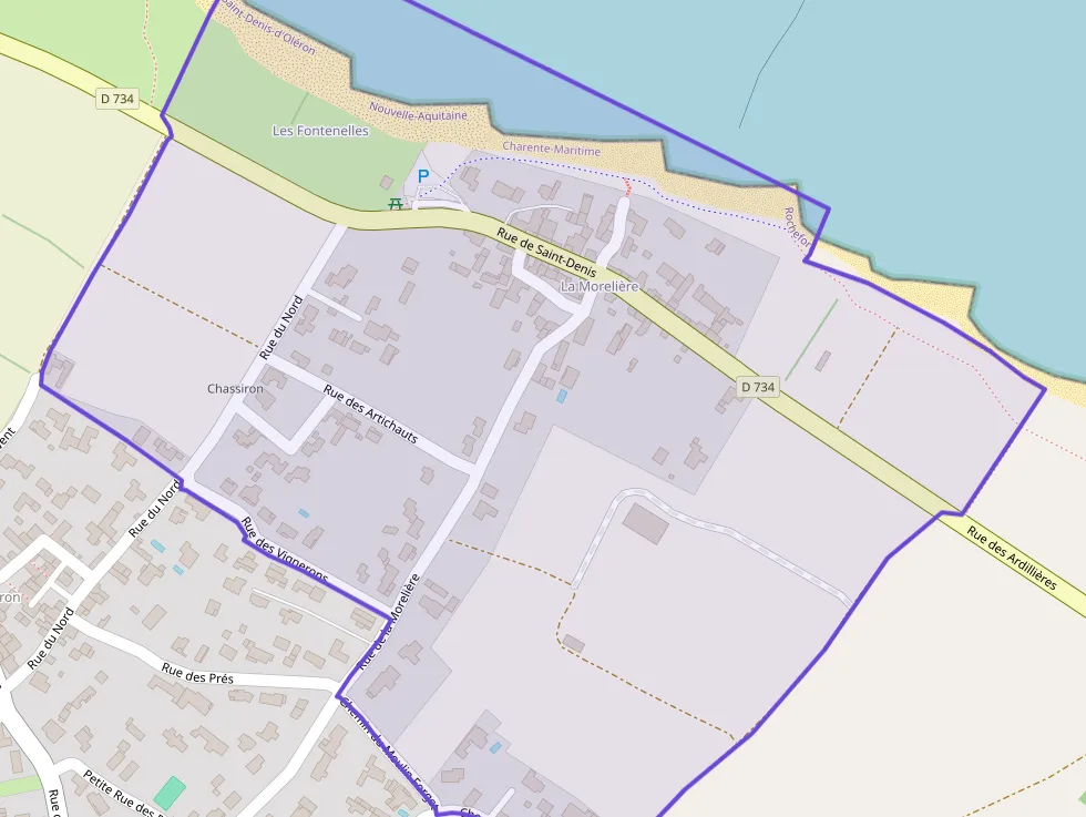 Maison 65 m² trois pièces à vendre à Saint-Denis-d`Oléron