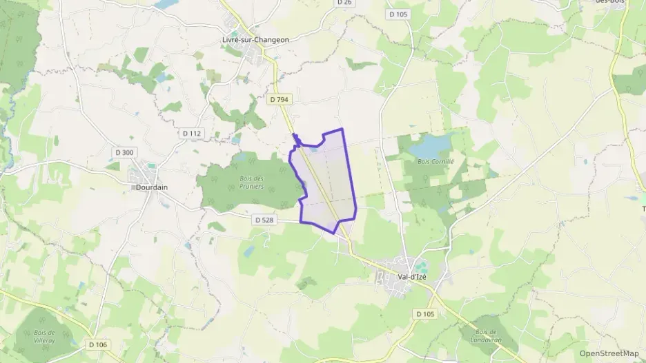 Maison 139 m² six pièces à vendre à Val-d`Izé