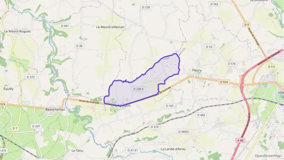 Maison 100 m² trois pièces à vendre à Champrepus