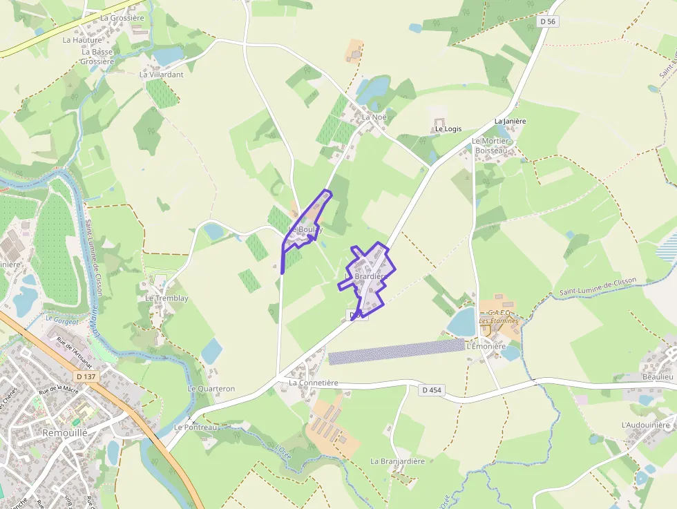 Maison 106 m² quatre pièces à vendre à Saint-Lumine-de-Clisson