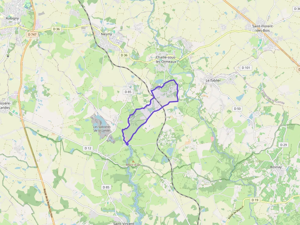 Maison 133 m² quatre pièces à vendre à Rives-de-l`Yon