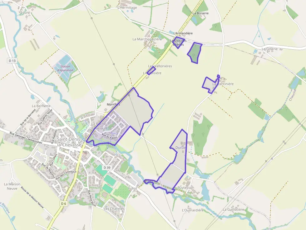 Maison 120 m² quatre pièces à vendre à Saint-Denis-la-Chevasse