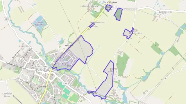 Maison 120 m² quatre pièces à vendre à Saint-Denis-la-Chevasse