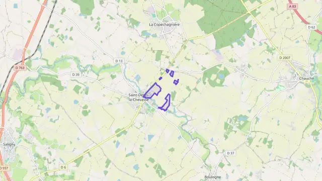 Maison 120 m² quatre pièces à vendre à Saint-Denis-la-Chevasse