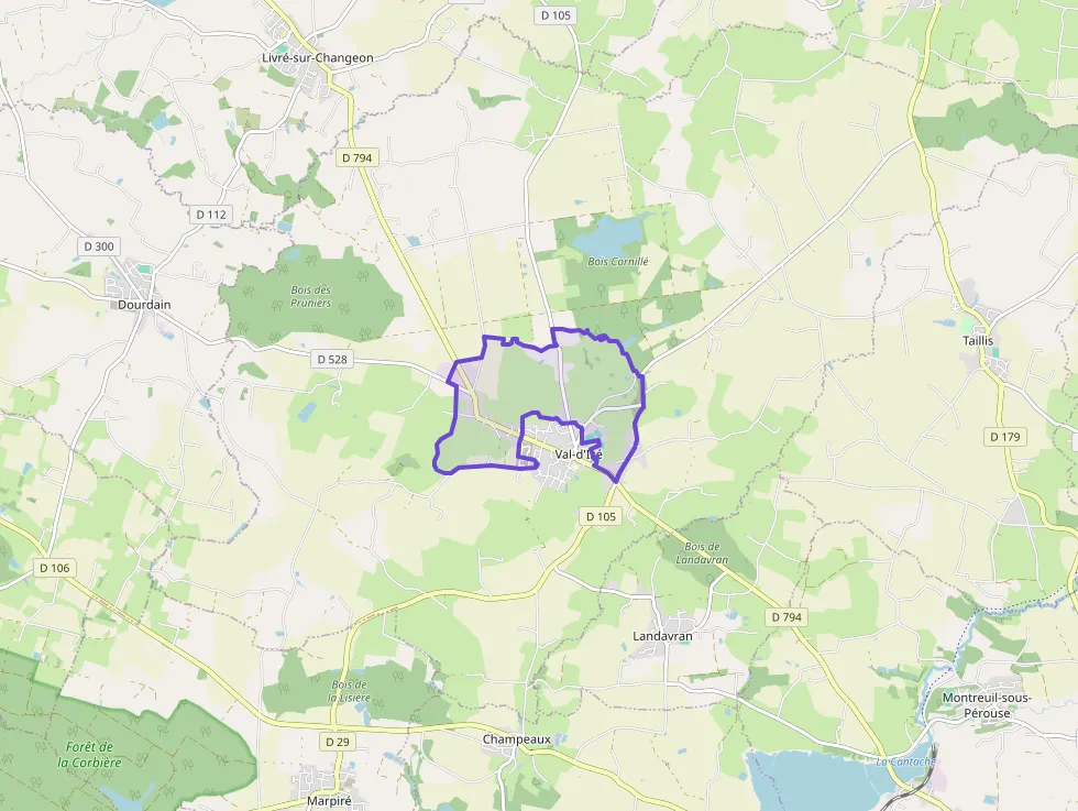 Maison 110 m² 5 pièces à vendre à Val-d`Izé