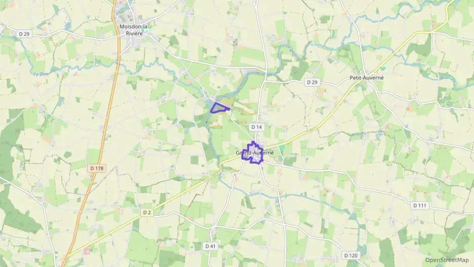 Maison 78 m² trois pièces à vendre à Grand-Auverné