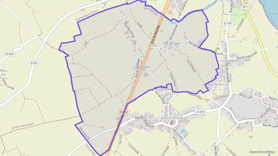 Maison 60 m² trois pièces à vendre à Montfarville
