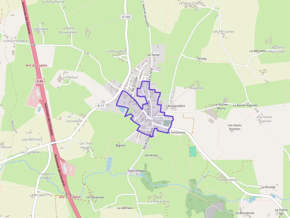 Maison 75 m² quatre pièces à vendre à Les Portes du Coglais