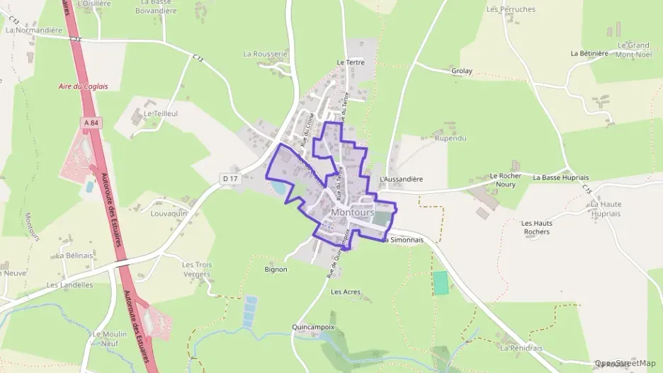 Maison 75 m² quatre pièces à vendre à Les Portes du Coglais Maison 75 m² quatre pièces à vendre à Les Portes du Coglais