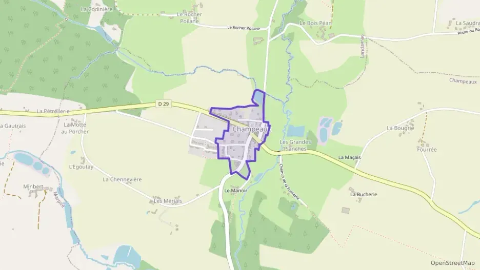 Maison 80 m² quatre pièces à vendre à Champeaux