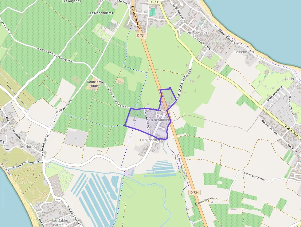 Maison 60 m² deux pieces à vendre à Saint-Denis-d`Oléron