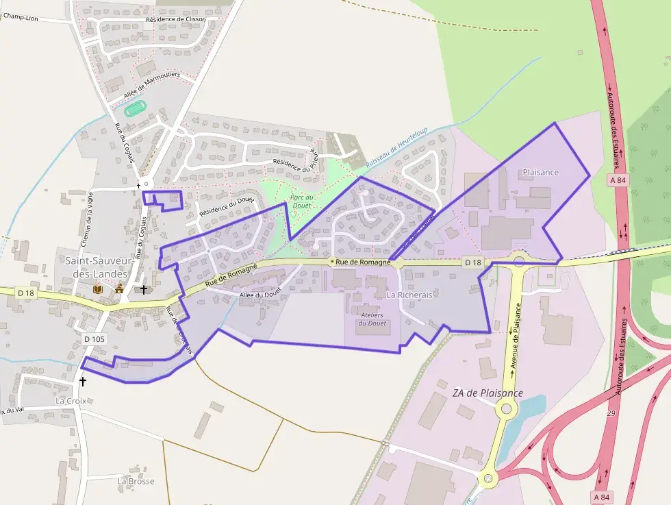 Maison 89 m² trois pièces à vendre à Saint-Sauveur-des-Landes