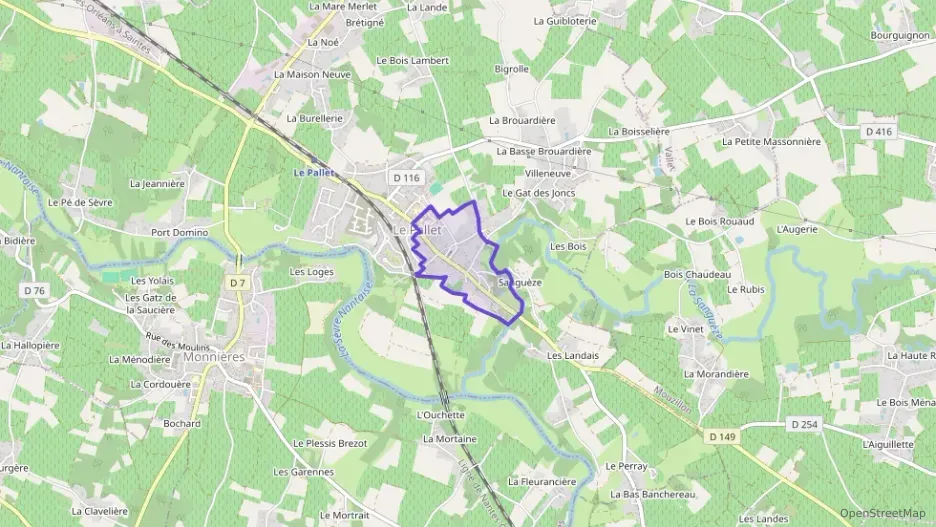 Maison 134 m² cinq pièces à vendre à Le Pallet