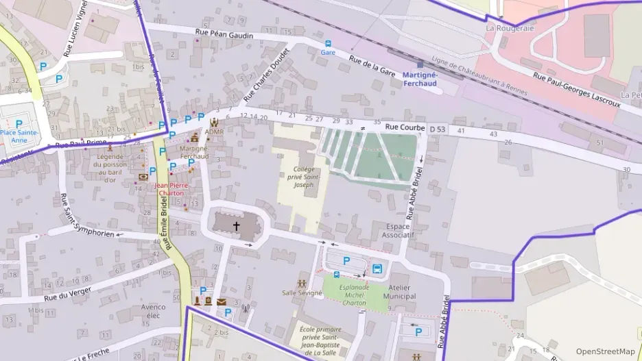 Maison 100 m² trois pièces à vendre à Martigné-Ferchaud Maison 100 m² trois pièces à vendre à Martigné-Ferchaud