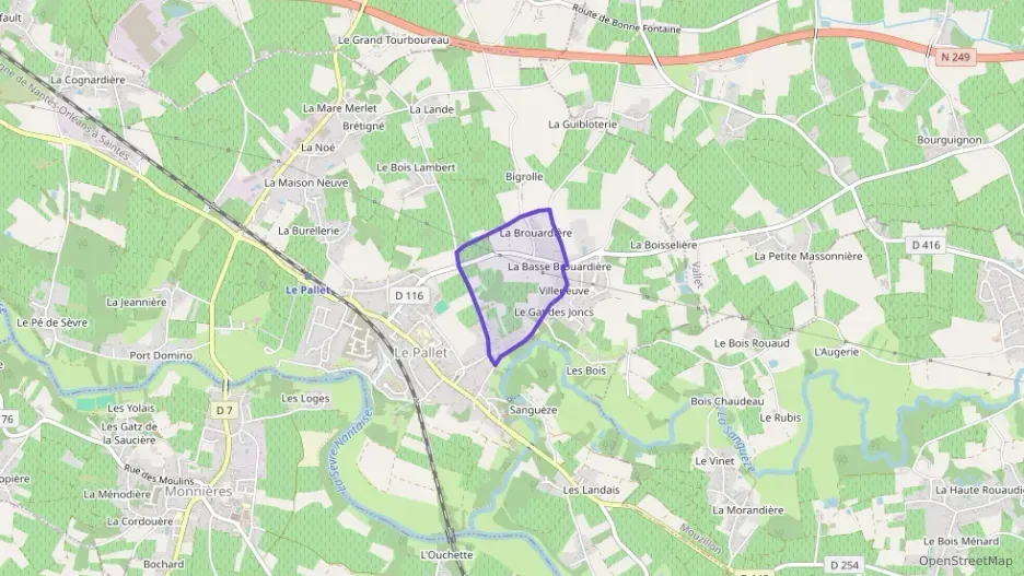 Maison 90 m² trois pièces à vendre à Le Pallet