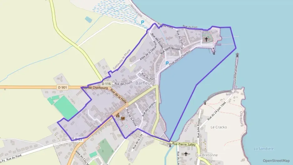 Maison 80 m² trois pièces à vendre à Barfleur