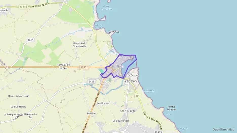 Maison 80 m² trois pièces à vendre à Barfleur