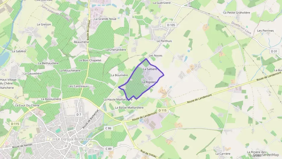 Maison 102 m² quatre pièces à vendre à Le Loroux-Bottereau