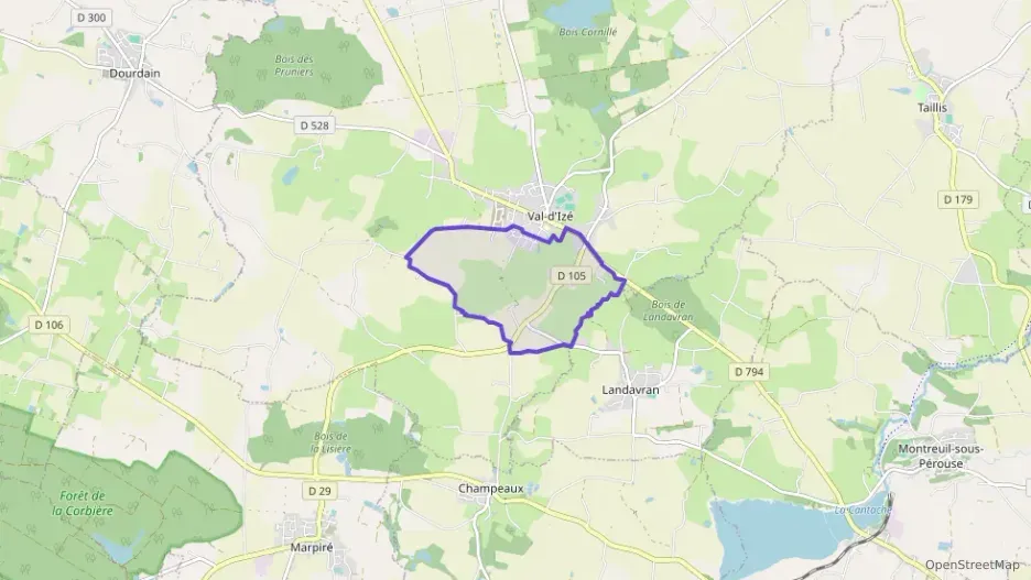 Maison 55 m² trois pièces à vendre à Val-d`Izé