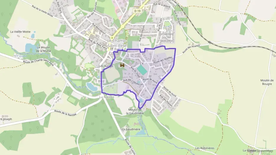 Maison 114 m² cinq pièces à vendre à Le Champ-Saint-Père