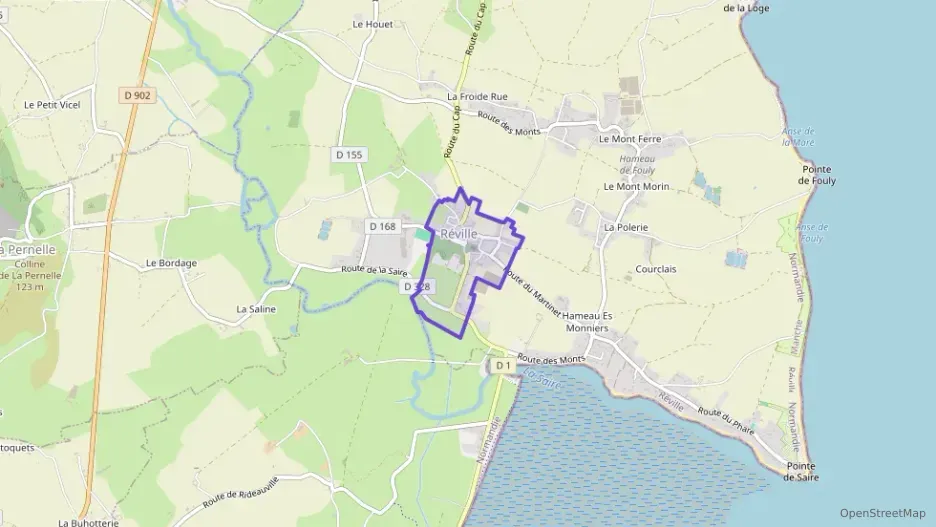 Maison 100 m² trois pièces à vendre à Réville