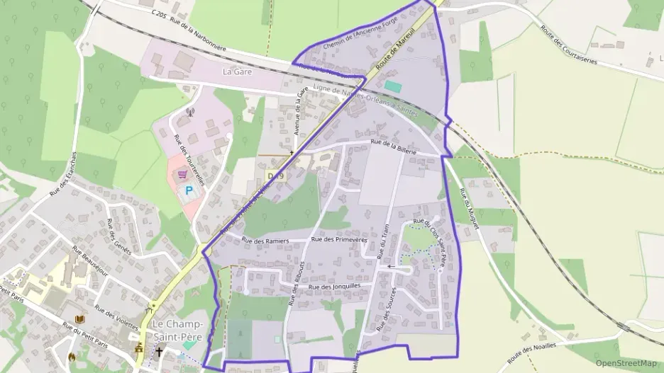 Maison 89 m² quatre pièces à vendre à Le Champ-Saint-Père