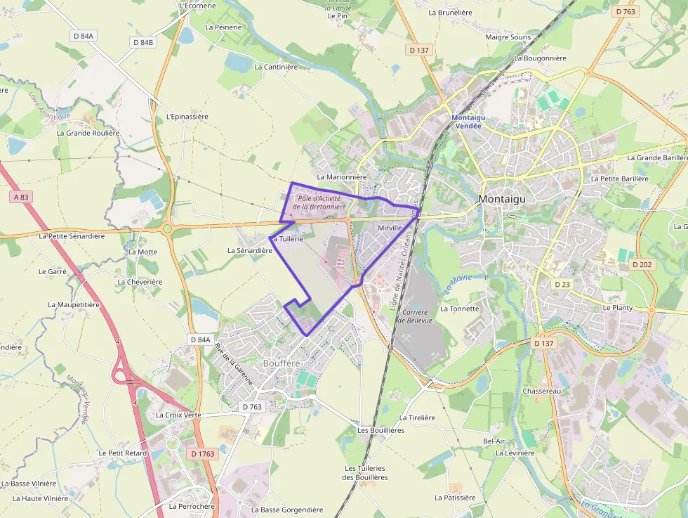 Maison 100 m² quatre pièces à vendre à Montaigu-Vendée