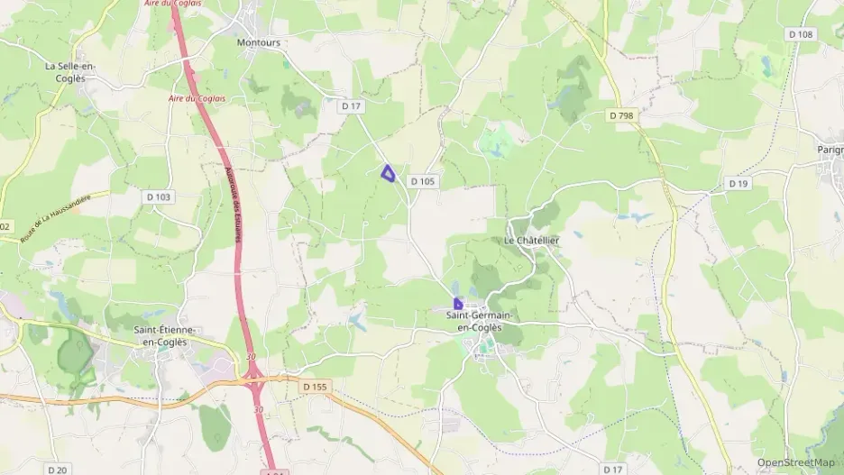 Maison 80 m² trois pièces à vendre à Saint-Germain-en-Coglès Maison 80 m² trois pièces à vendre à Saint-Germain-en-Coglès