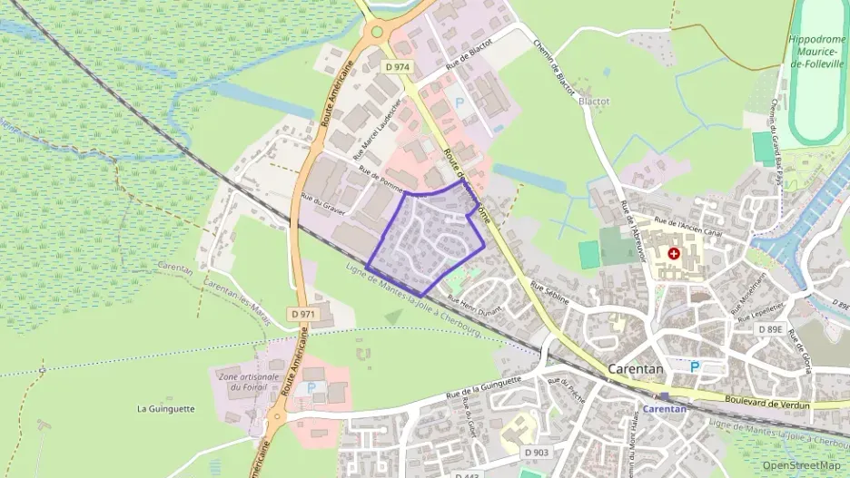 Maison 98 m² quatre pièces à vendre à Carentan-les-Marais