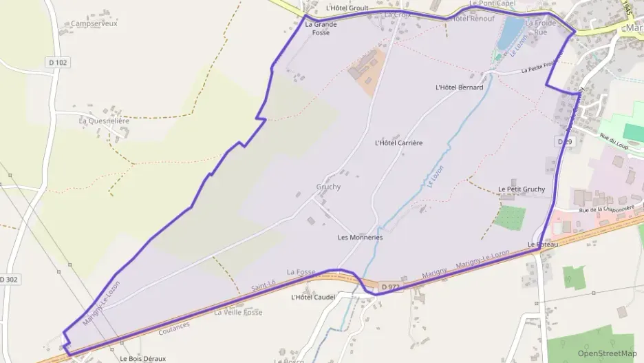 Maison 140 m² quatre pièces à vendre à Marigny-Le-Lozon Maison 140 m² quatre pièces à vendre à Marigny-Le-Lozon