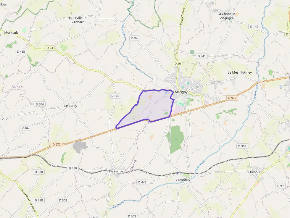 Maison 140 m² quatre pièces à vendre à Marigny-Le-Lozon