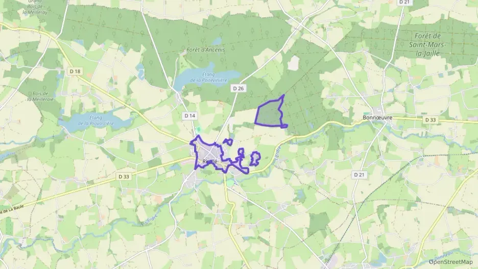 Maison 96 m² trois pièces à vendre à Riaillé