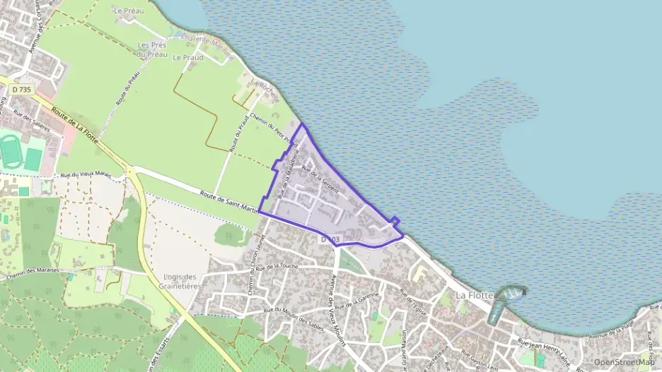 Maison 83 m² quatre pièces à vendre à La Flotte