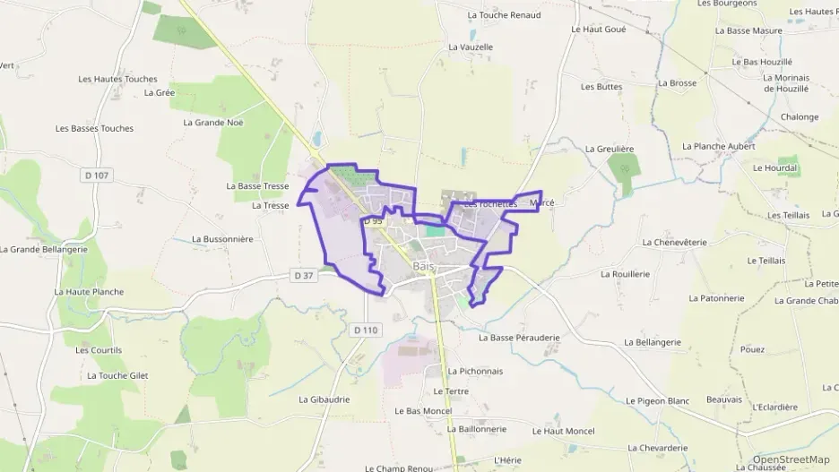 Maison 129 m² cinq pièces à vendre à Bais Maison 129 m² cinq pièces à vendre à Bais