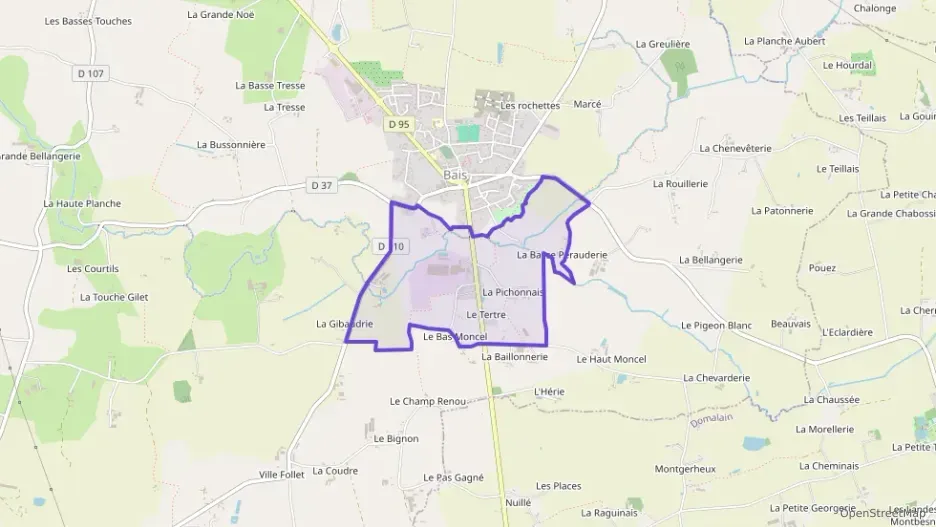 Maison 73 m² deux pieces à vendre à Bais