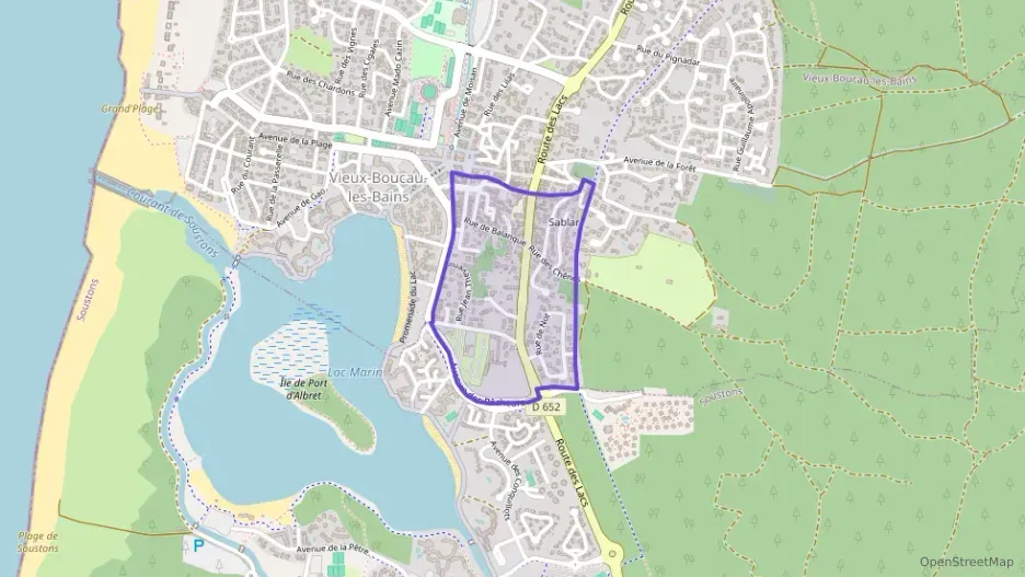 Maison 30 m² deux pieces à vendre à Vieux-Boucau-les-Bains