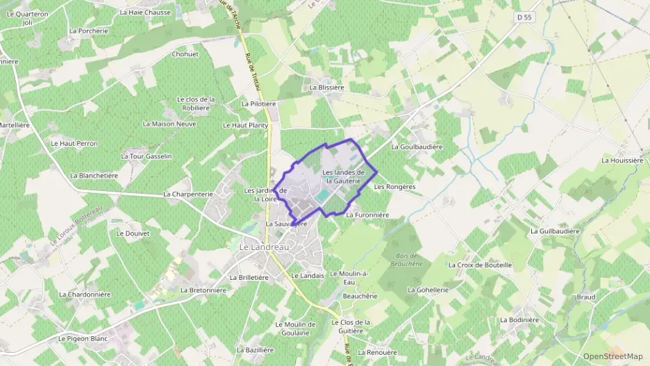 Maison 60 m² quatre pièces à vendre à Le Landreau