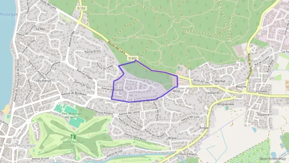 Maison 108 m² quatre pièces à vendre à Soorts-Hossegor Maison 108 m² quatre pièces à vendre à Soorts-Hossegor