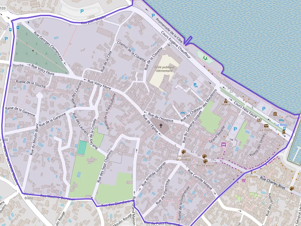 Maison 60 m² trois pièces à vendre à La Flotte