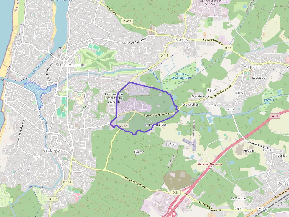 Maison 70 m² trois pièces à vendre à Capbreton