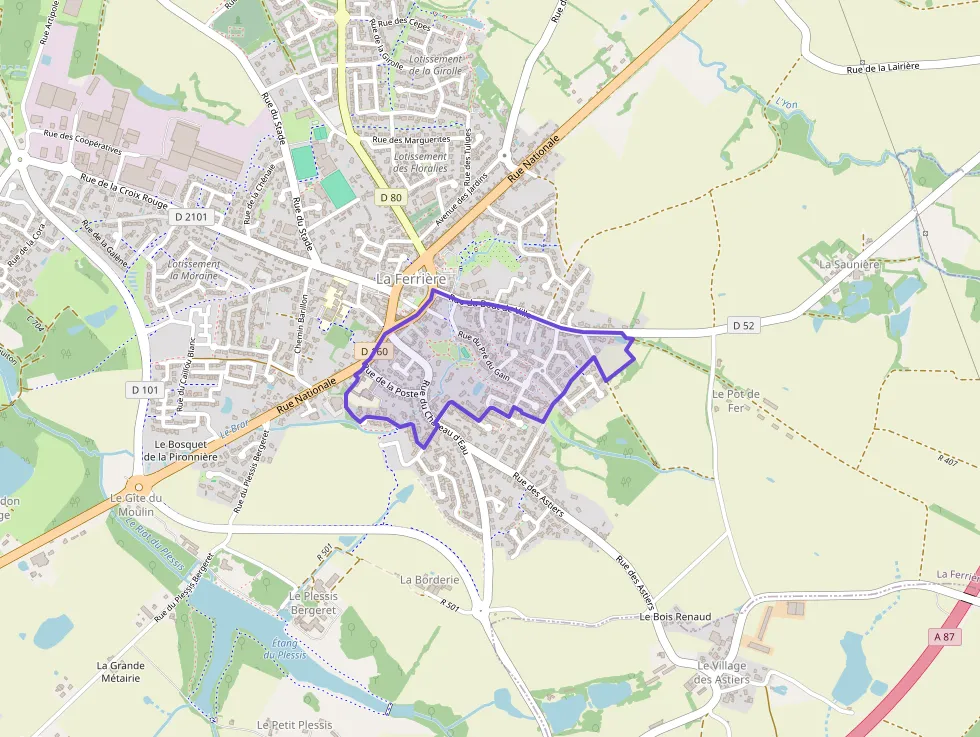 Maison 73 m² quatre pièces à vendre à La Ferrière