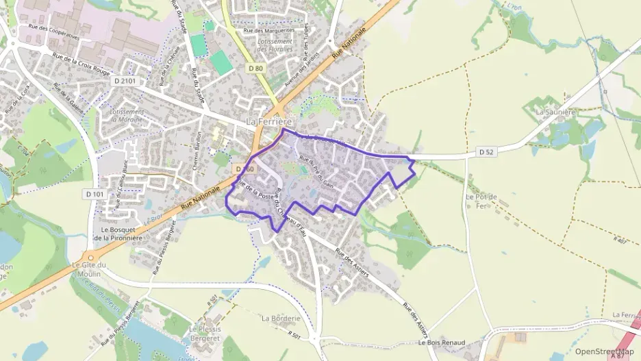 Maison 73 m² quatre pièces à vendre à La Ferrière